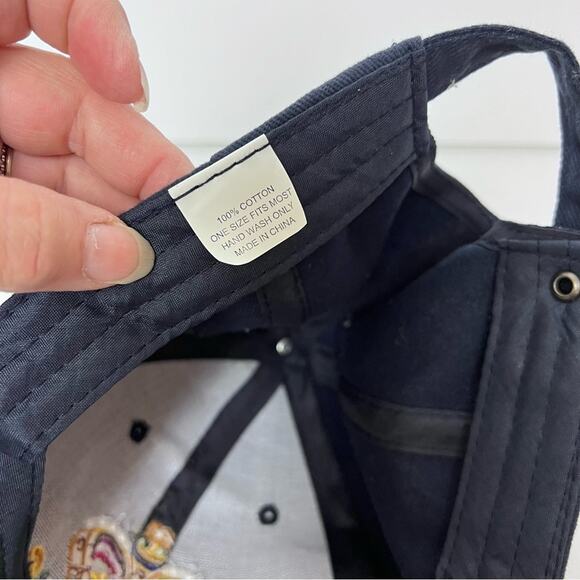 Buckingham Palace Embroidered Navy Baseball Cap Unisex One Size - Picture 10 of 10